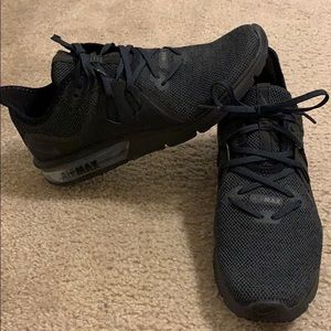 All Black Nikes